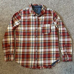 Prana Women's Golden Canyon Flannel Size Small NWOT